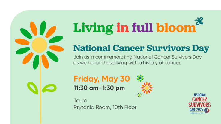 National Cancer Survivor's Day 2025: Living in Full Bloom