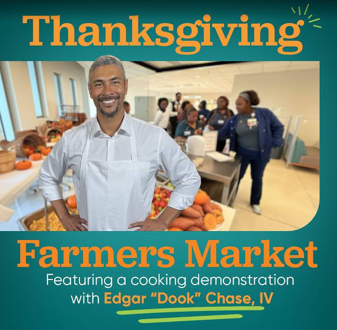 Thanksgiving Farmers Market with Dook Chase
