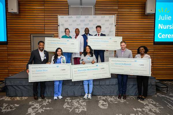 Presentation of the Julie Newman Scholarship
