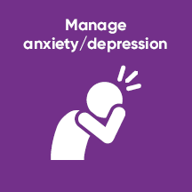 Manage Anxiety / Despression Icon