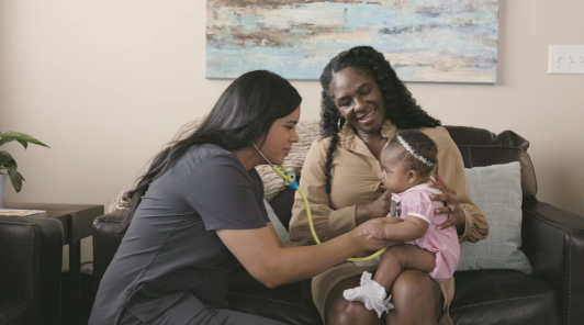 Family care for new parents and babies