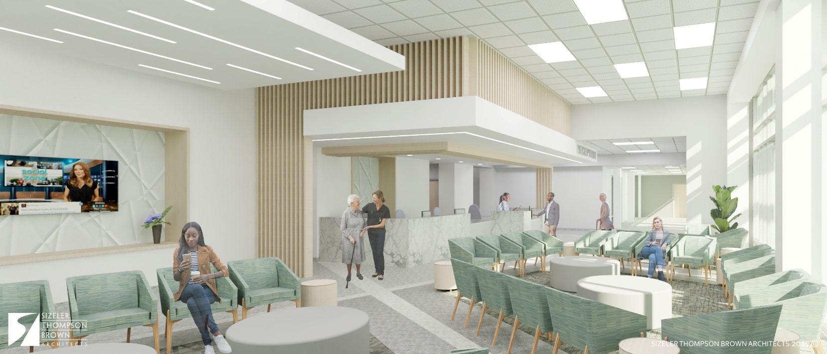 State of the Art Emergency Department Rendering