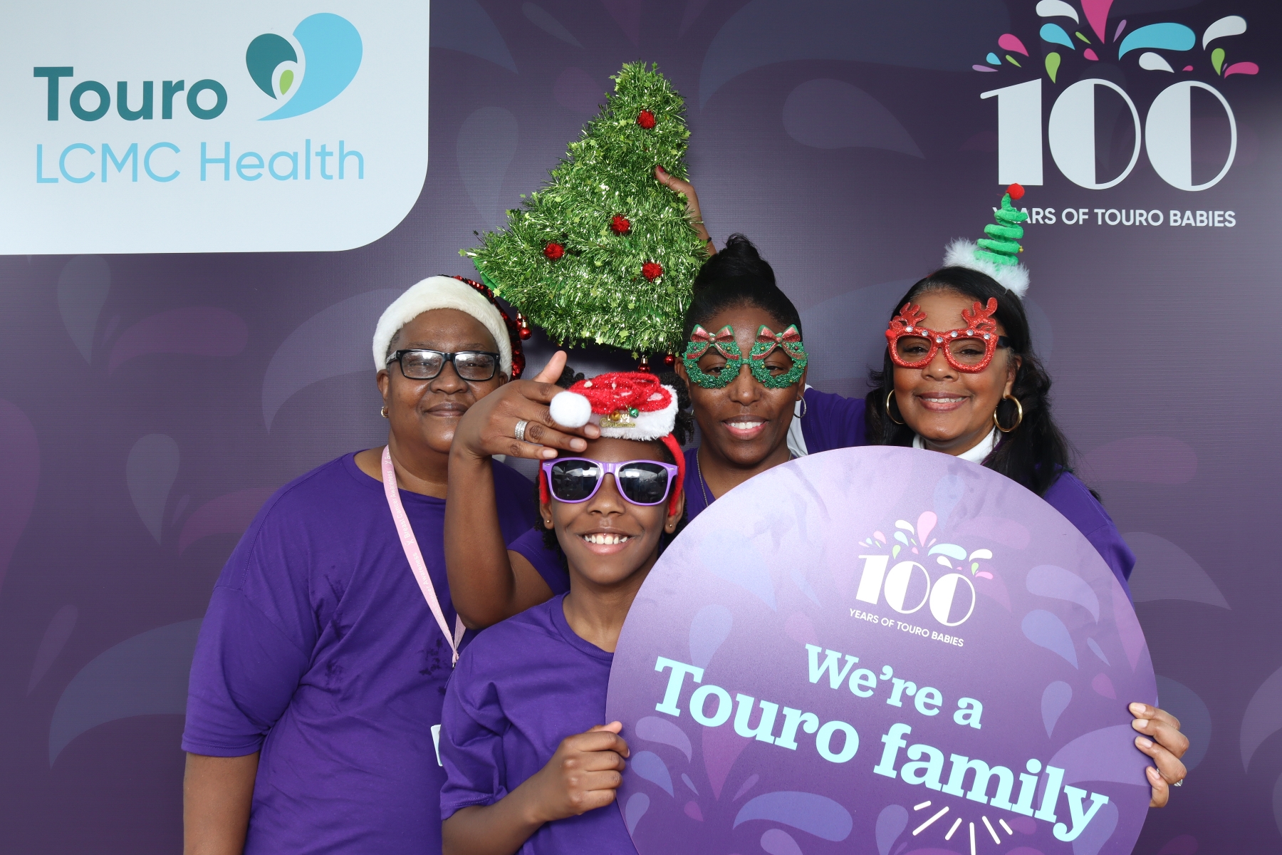 Touro's Centennial Celebration Photobooth | LCMC Health