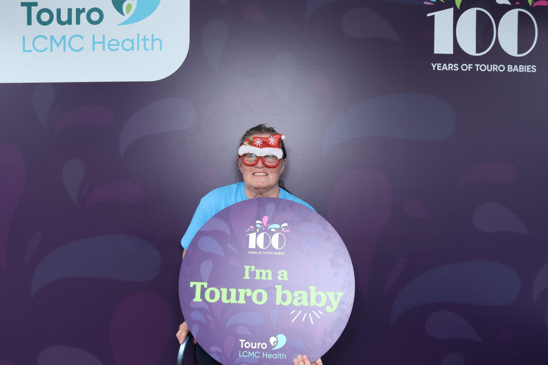 Touro's Centennial Celebration Photobooth | LCMC Health