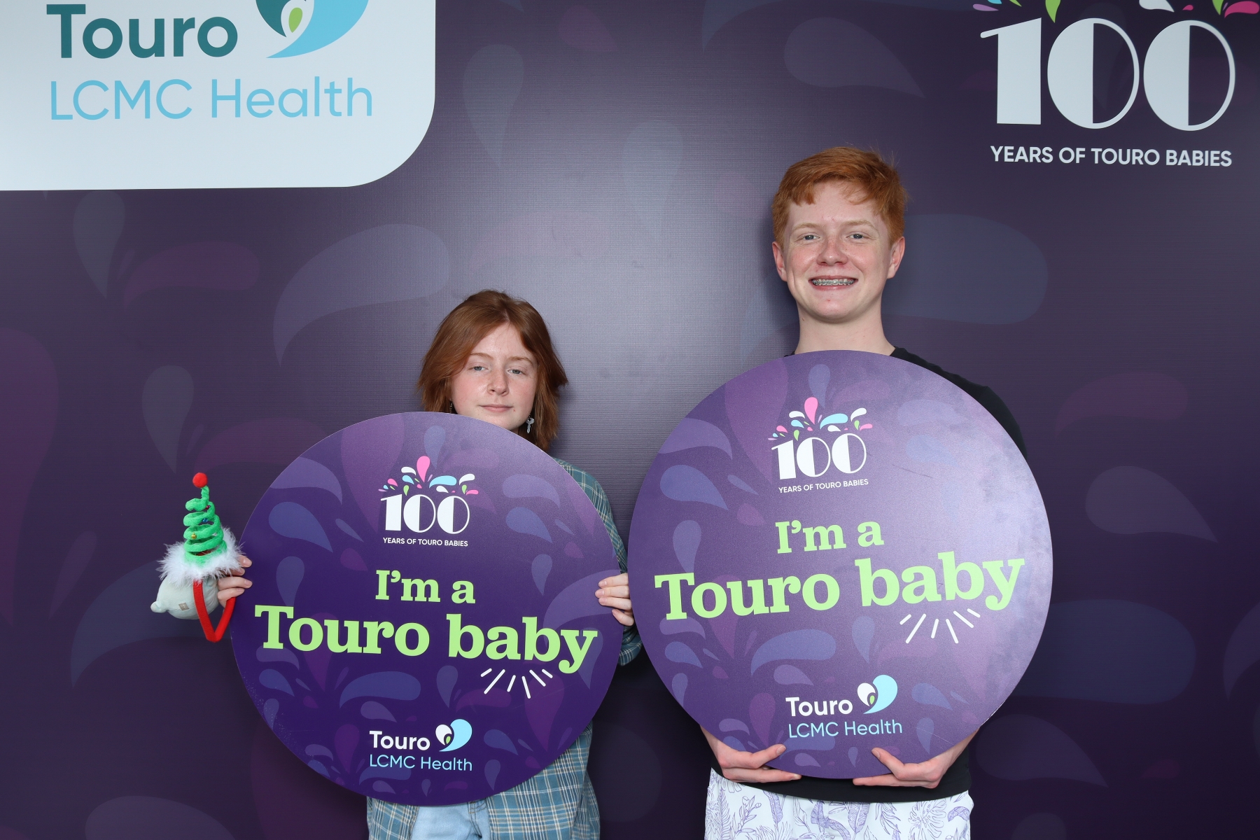 Touro's Centennial Celebration Photobooth | LCMC Health