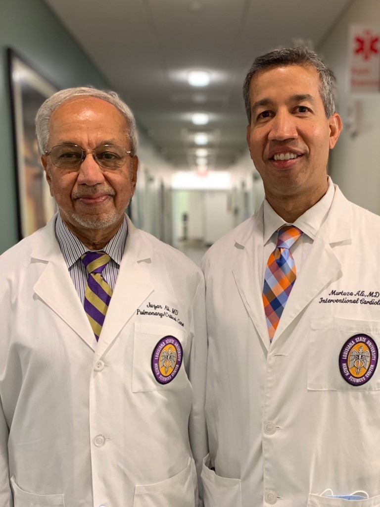 Dr. Juzar Ali and son Dr. Zee Ali