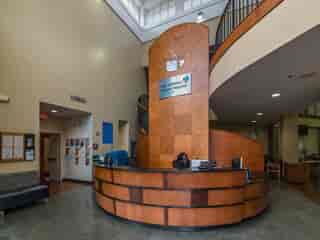 Wellness center front desk