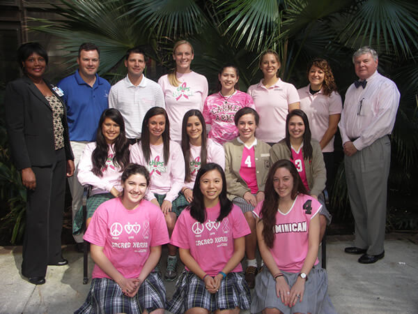 Group of people in foundation smiling