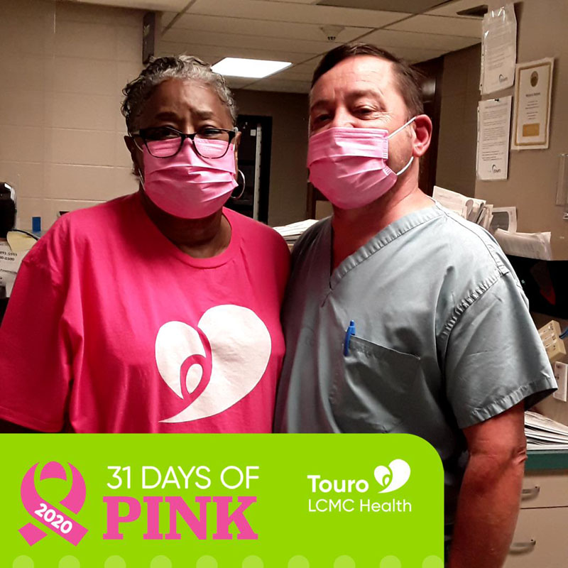 Touro Goes PINK LCMC Health
