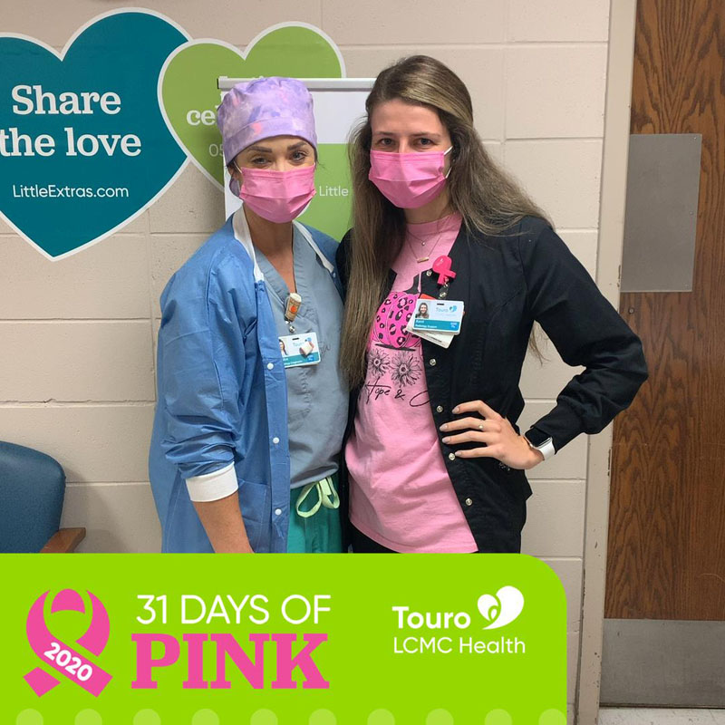 Touro Goes PINK LCMC Health