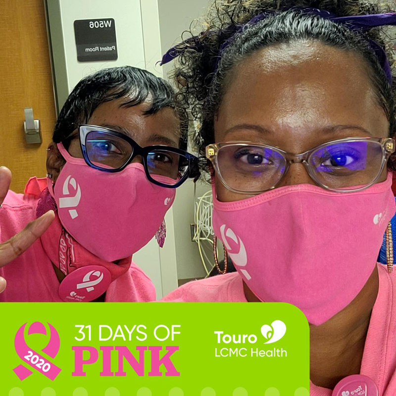 Touro Goes PINK LCMC Health