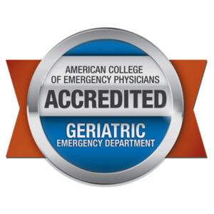 Accredited geriatric emergency department