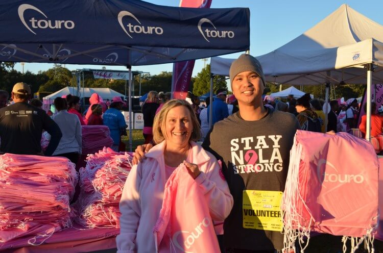 participants at the Susan G. Komen Race for the Cure