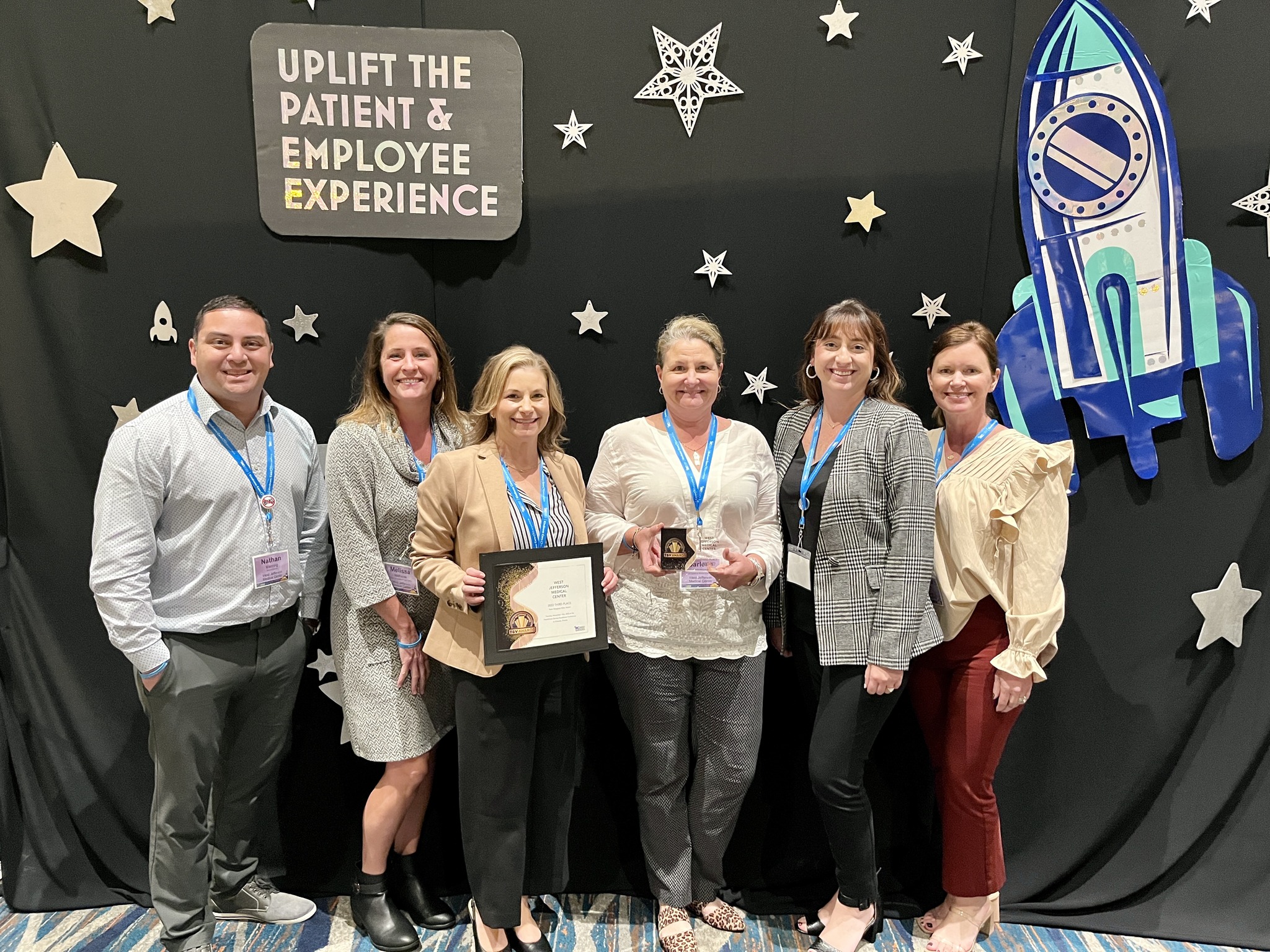 West Jefferson Medical Center employees are nationally recognized for delivering extraordinary