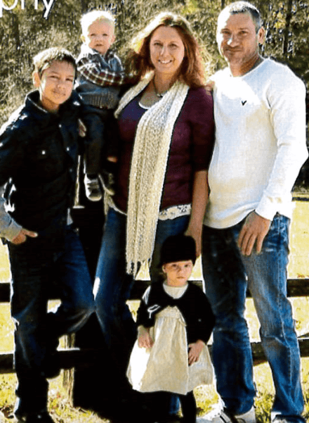 Cameron Dice and family