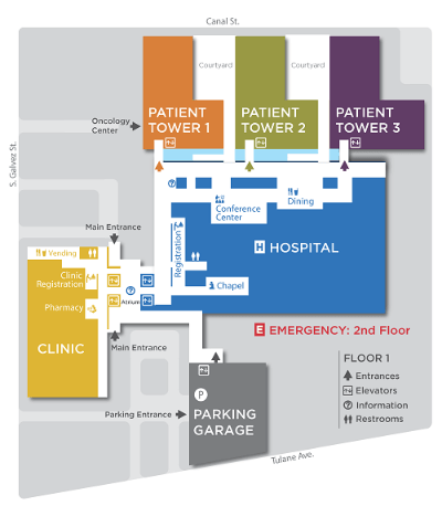 campus map