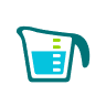 measuring cup icon