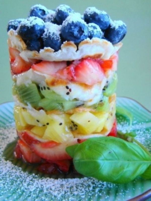fruit trifle fruit parfait