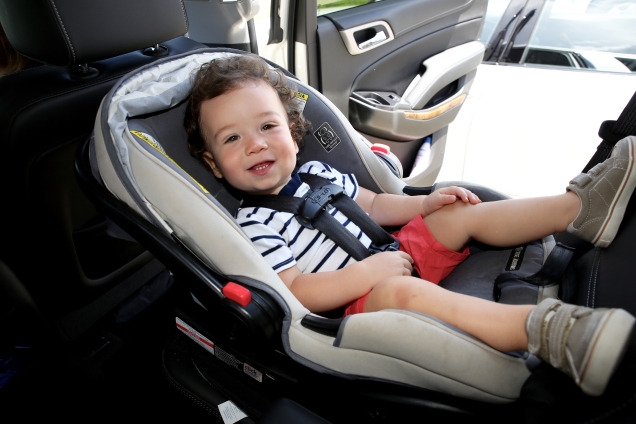 Child in car seat