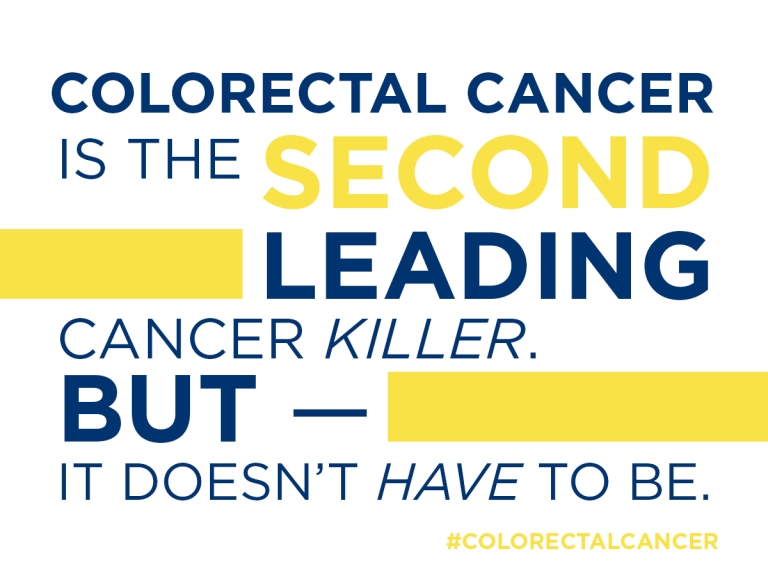 Colorectal cancer flyer