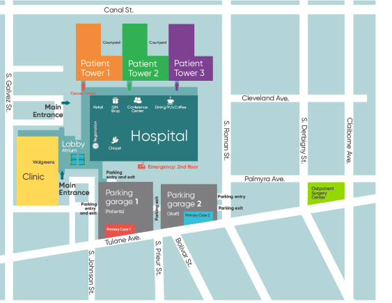 campus map