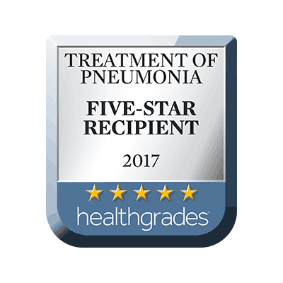 Treatment of Pneumonia Five-Star Recipient 2017