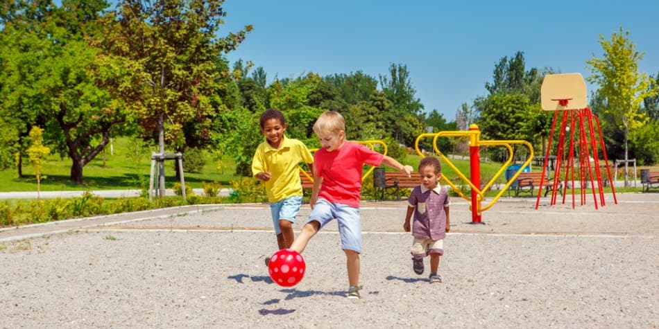 Children playing