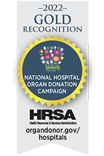 2022 Gold Recognition - National Hospital Organ Donation Campaign