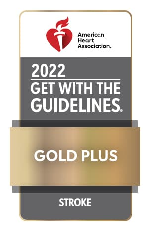American Heart Association and American Stroke Association Get With The Guidelines® — Stroke GOLD PLUS with Honor Roll and Target: Type 2 Diabetes Honor Roll