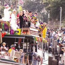 Mardi Gras float